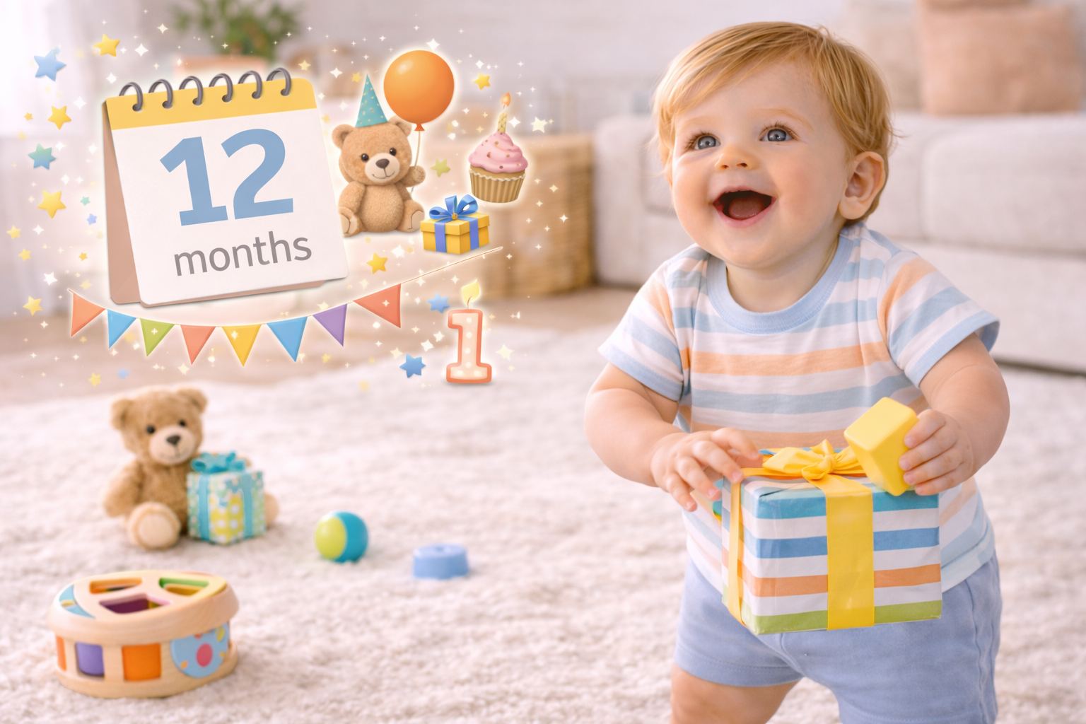 12-Month-Old Baby Development