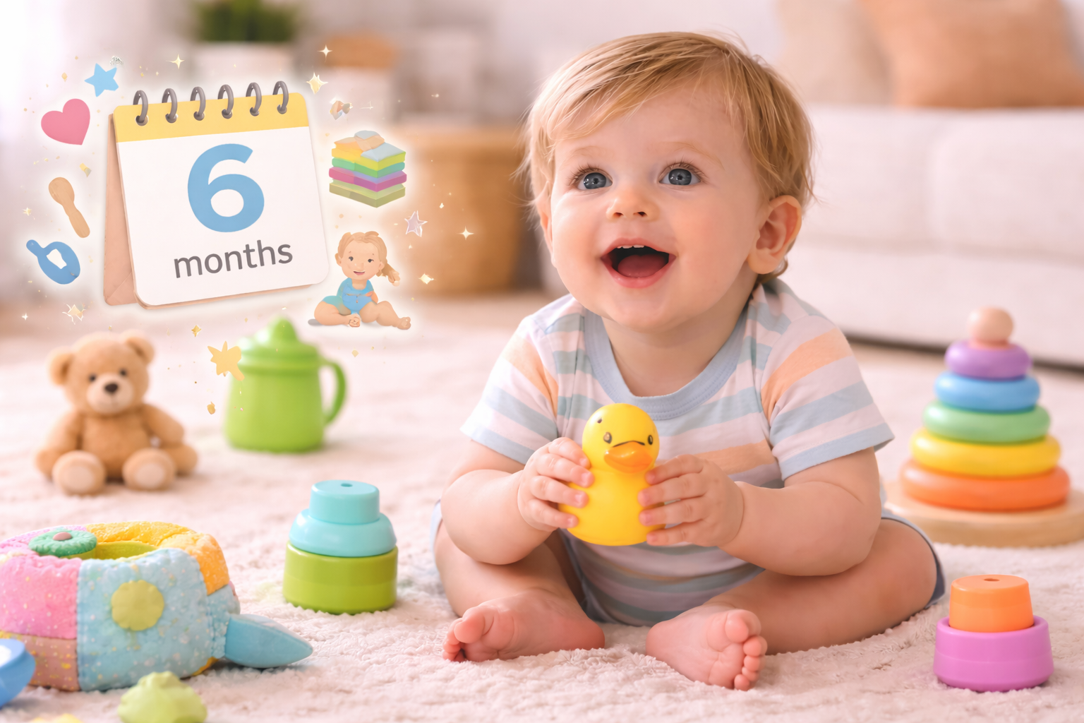 6-Month-Old Baby Development