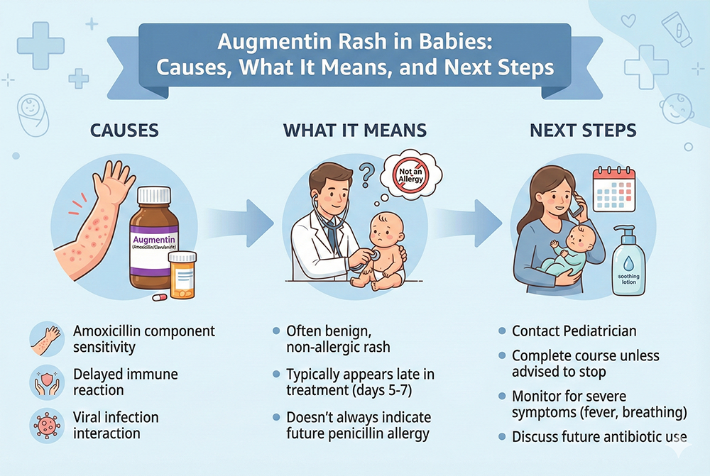 Augmentin Rash in Babies: Causes, What It Means, and Next Steps