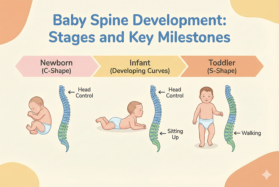 Baby Spine Development: Stages and Key Milestones