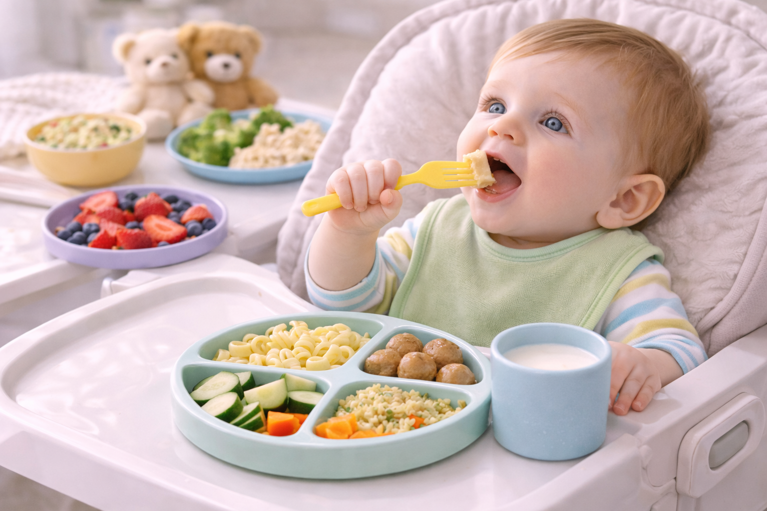 How Often Should a 12-Month-Old Baby Be Fed?