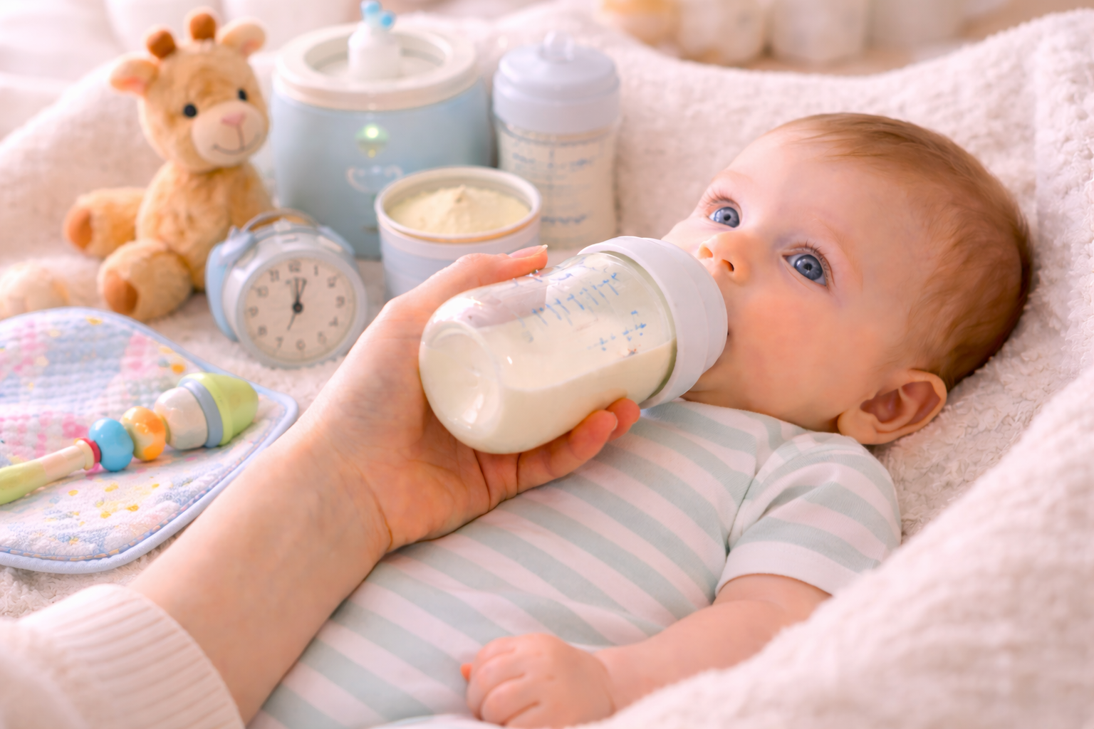 How Often Should a 3-Month-Old Baby Be Fed?