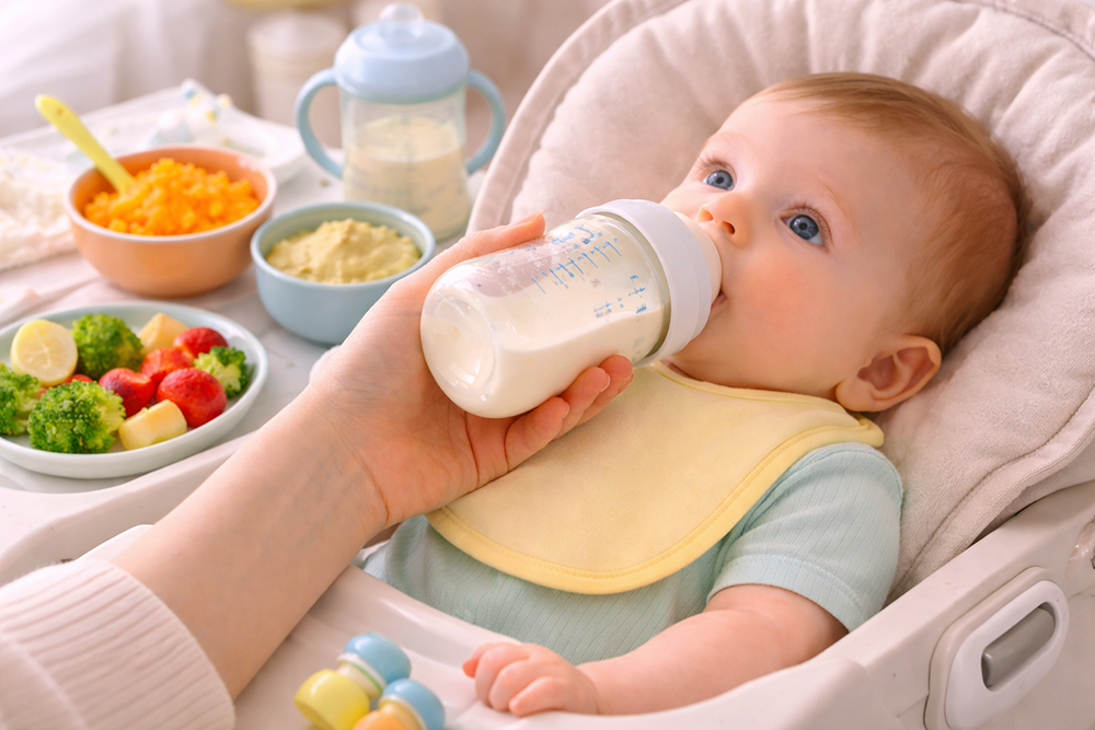 How Often Should a 6-Month-Old Baby Be Fed?