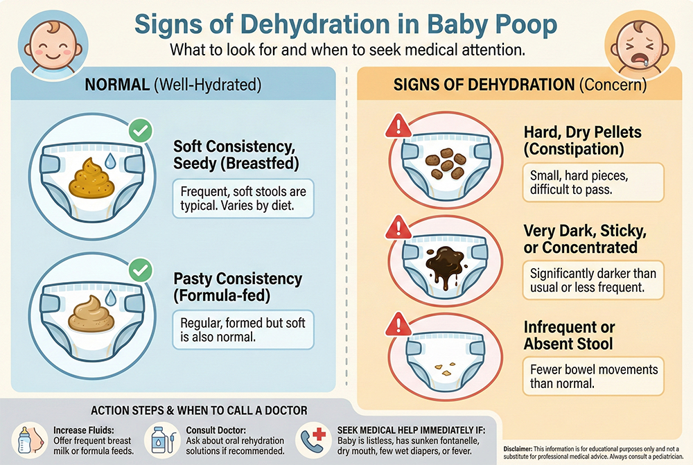 Signs of Dehydration in Baby Poop: What to Look For and When to Worry