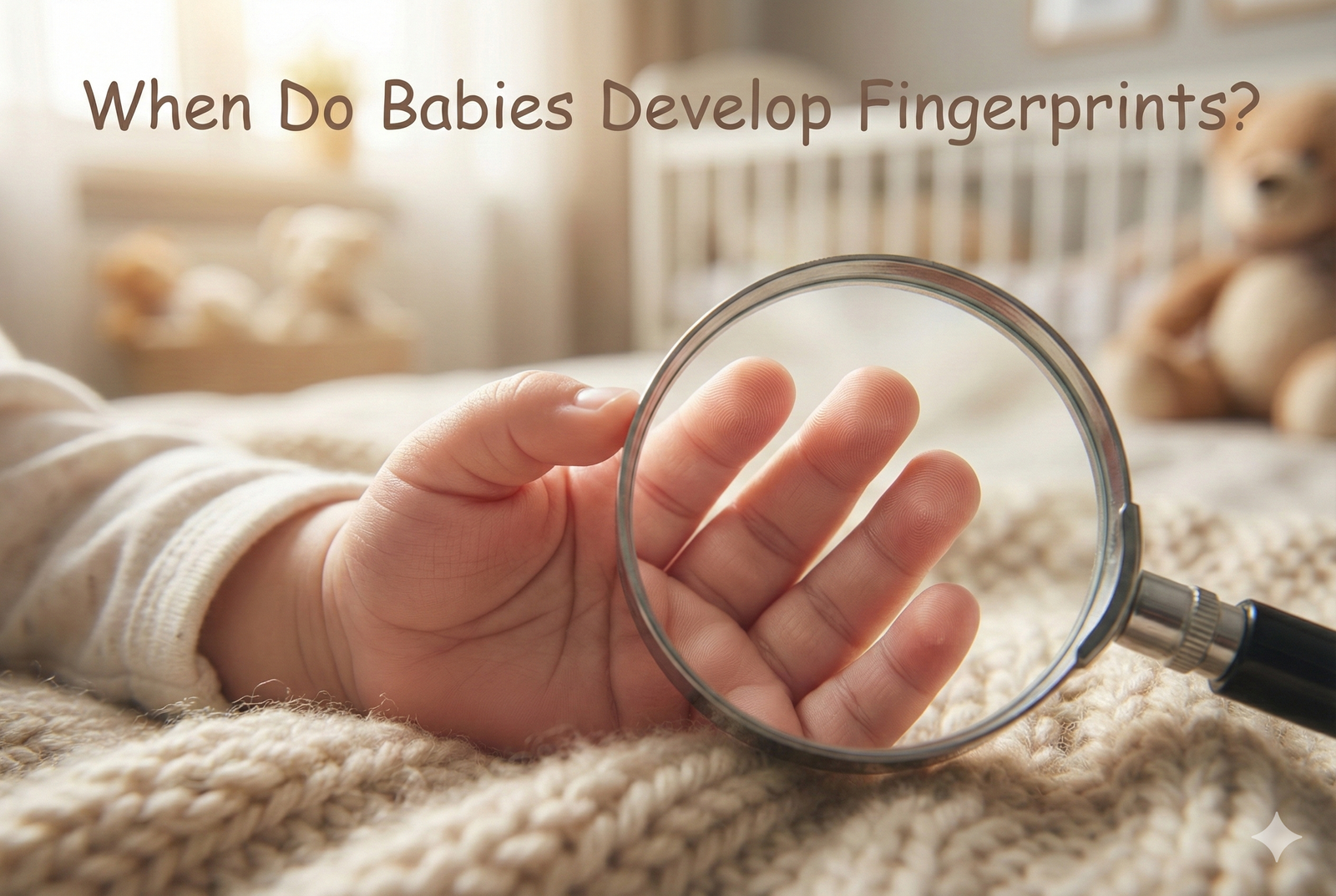 When Do Babies Develop Fingerprints?