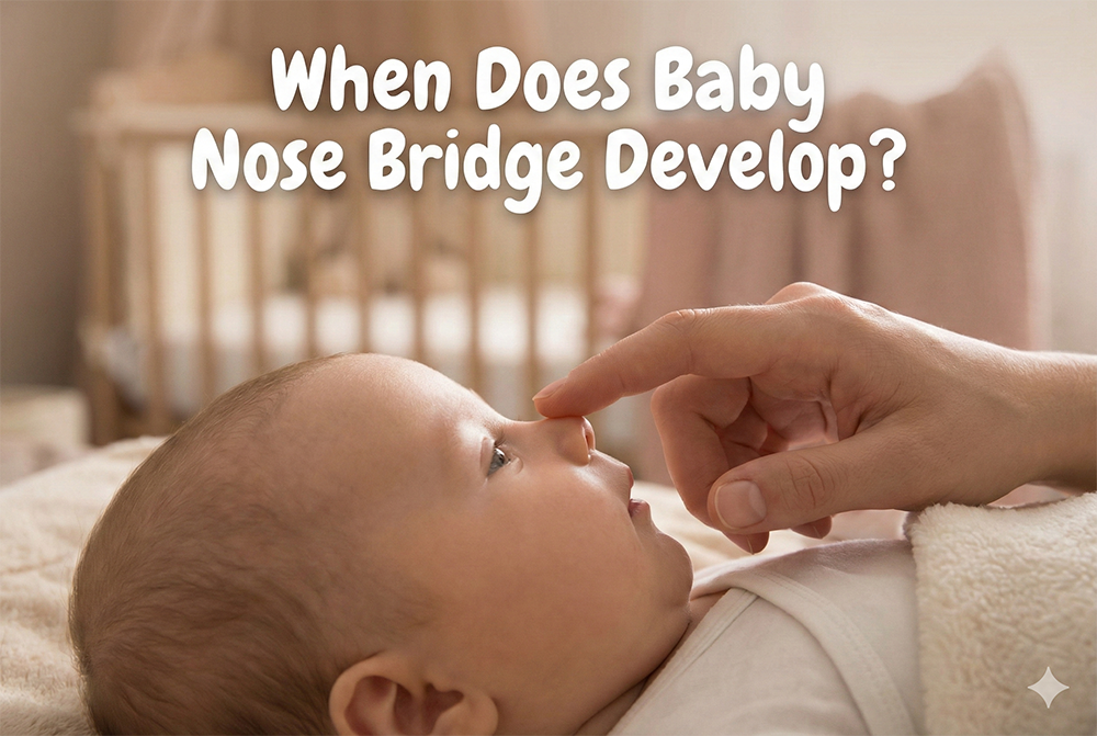 When Does Baby Nose Bridge Develop?
