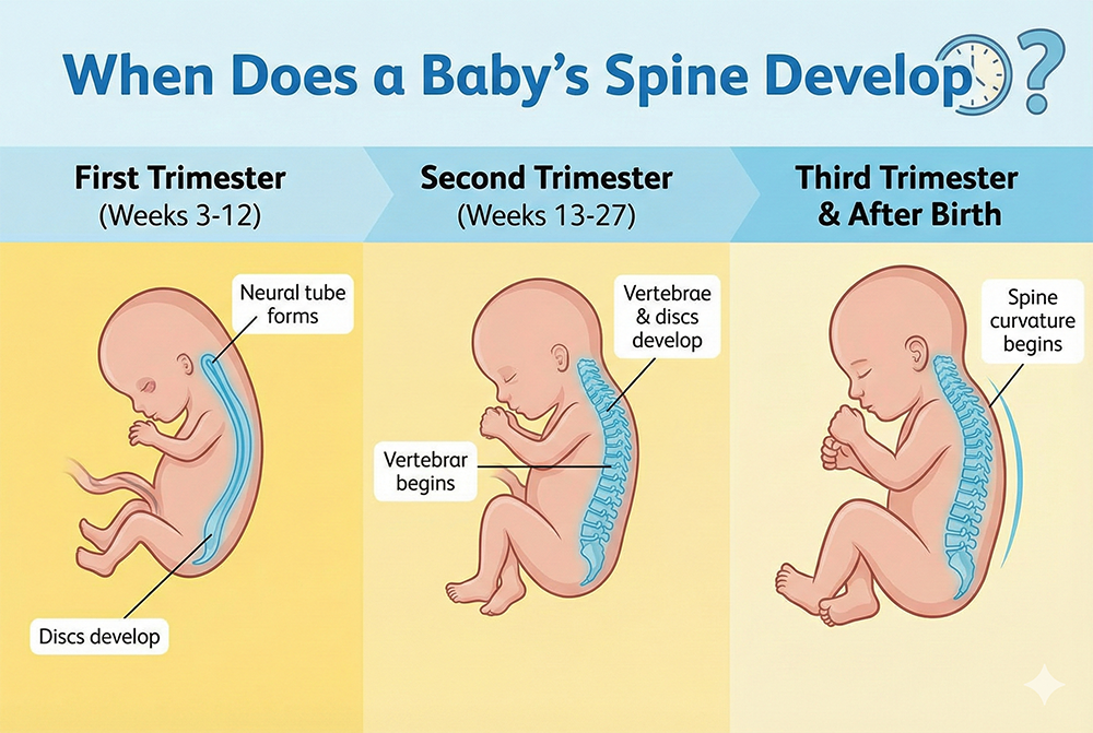 When Does a Baby’s Spine Develop?