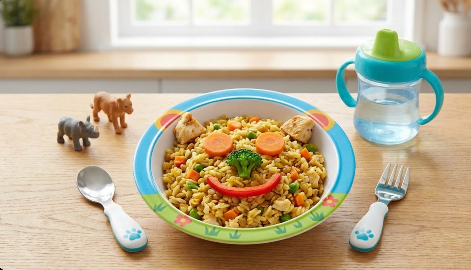 Chicken Lentil Veggie Rice