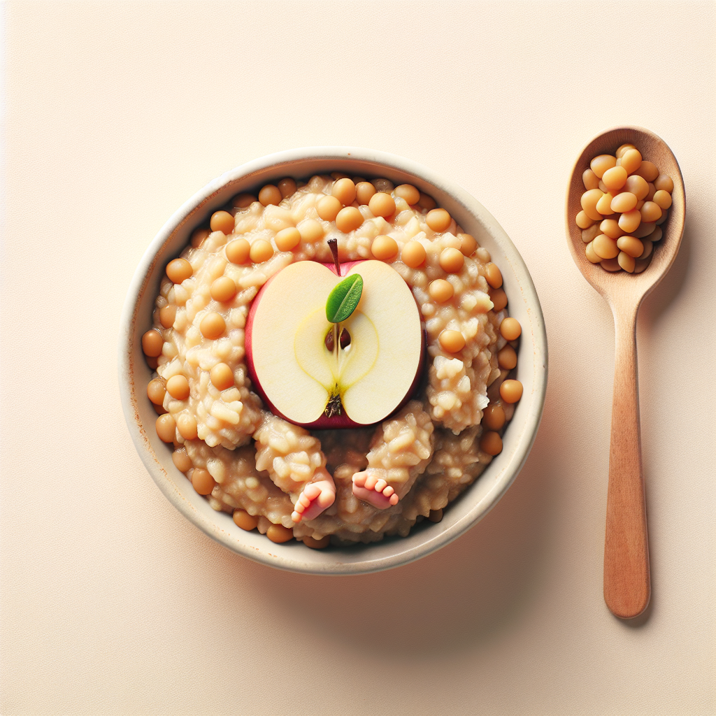 Apple Lentil Rice Mash