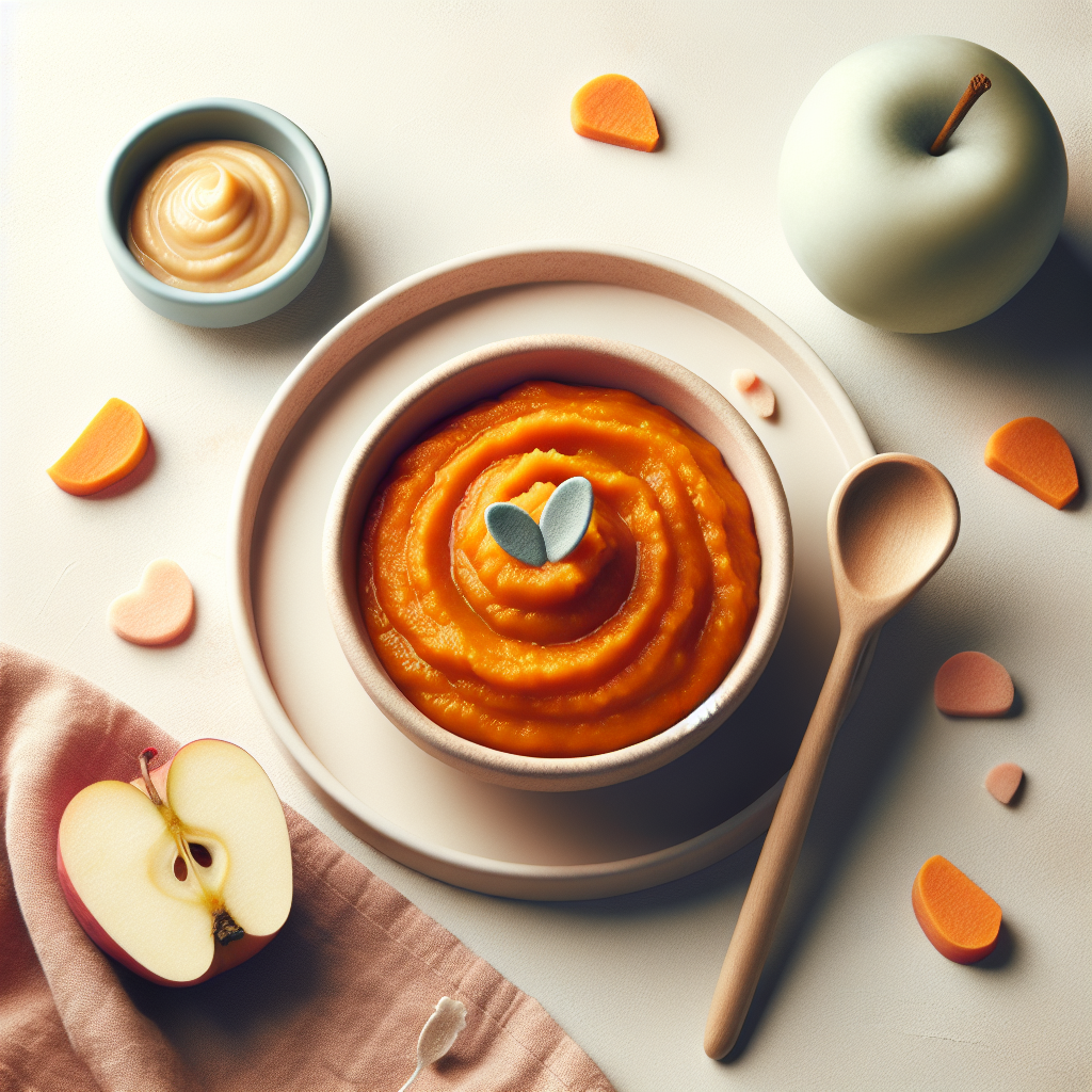 Apple Sweet Potato Purée