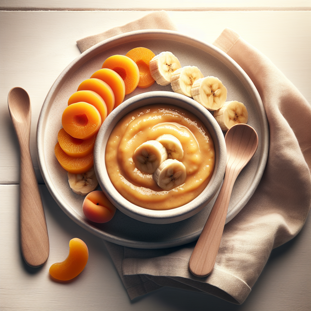 Apricot Banana Purée