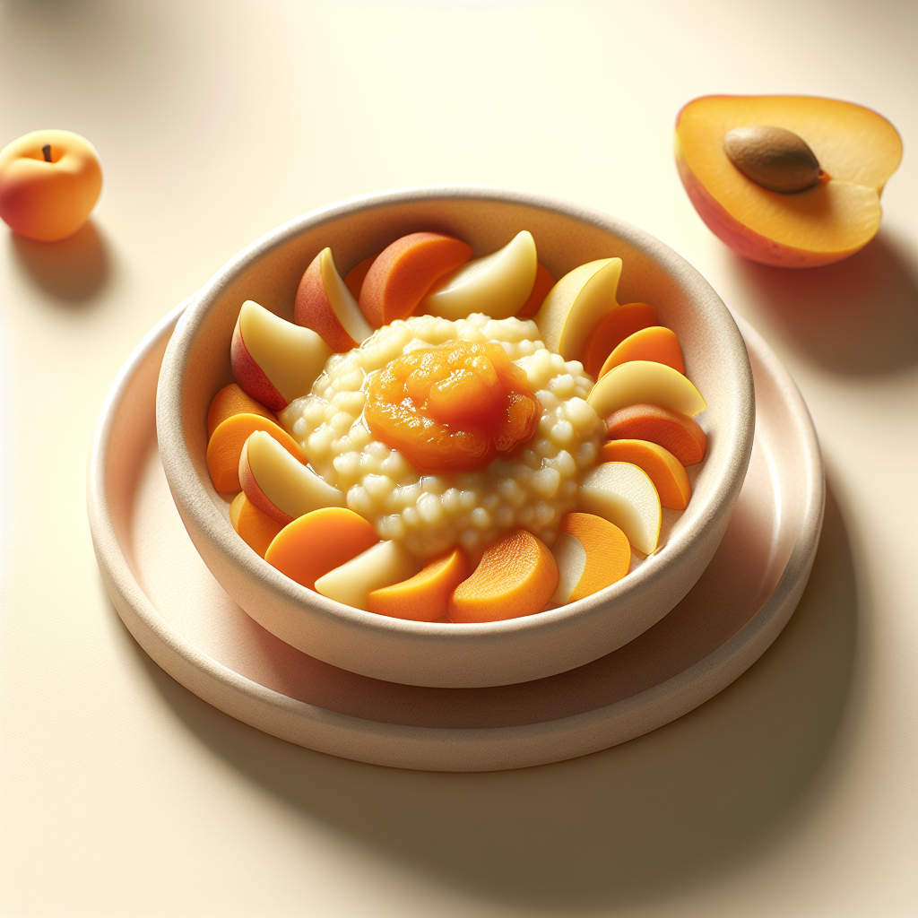 Apricot Pear Rice Mash