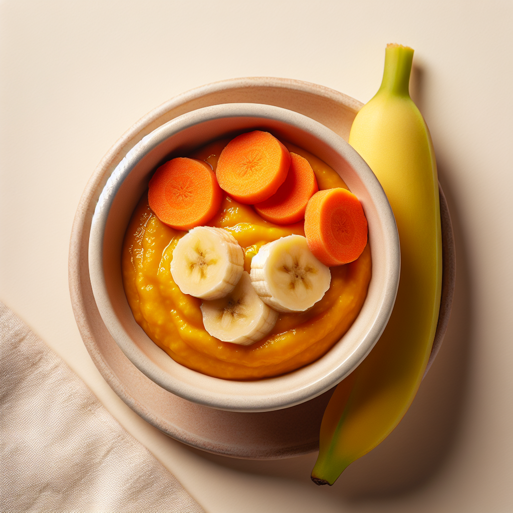 Banana Carrot Purée