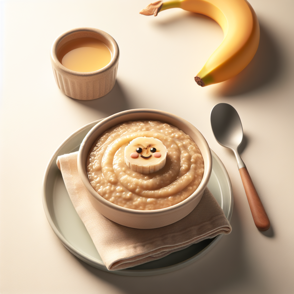 Banana Oat Purée