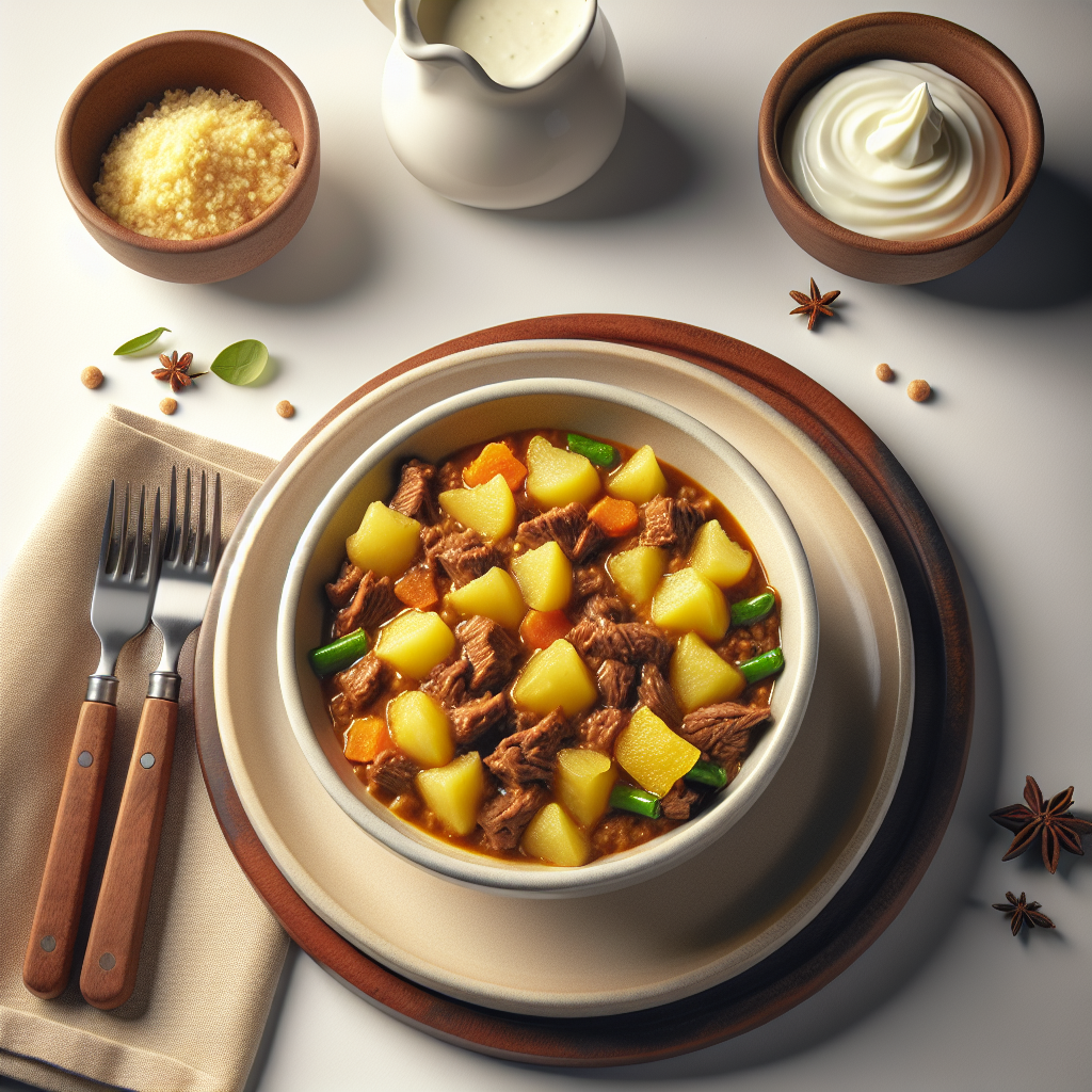 Beef Bulgur Potato Stew