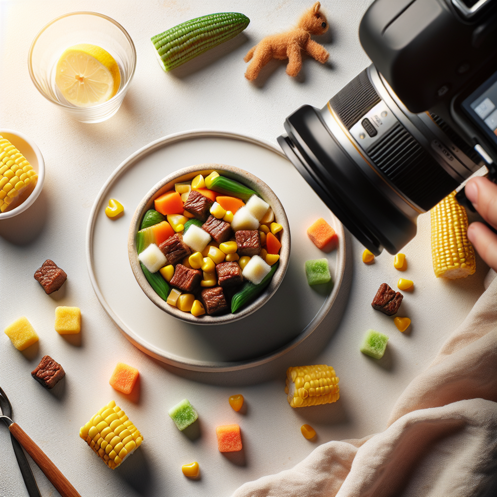 Beef Corn Veggie Cubes