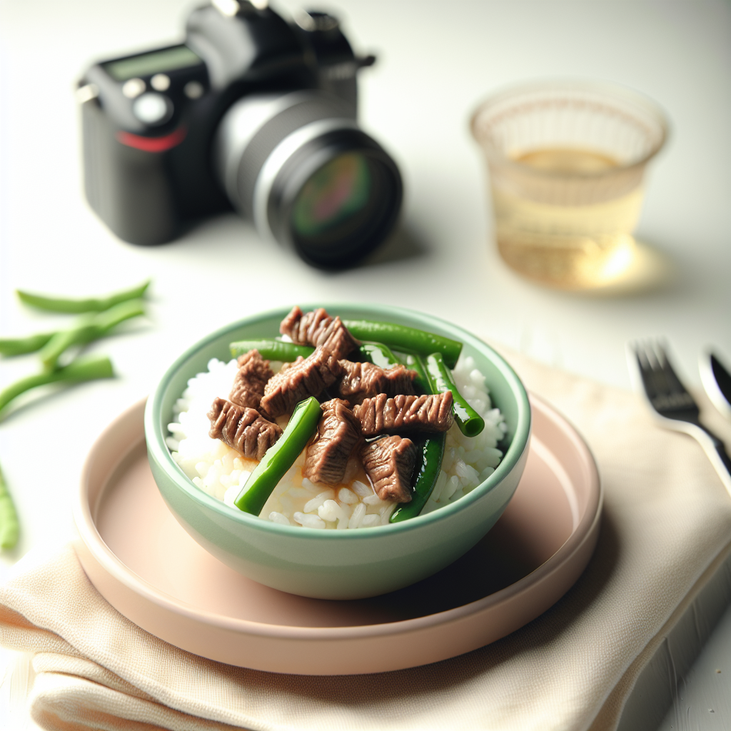 Beef Green Bean Veggie Rice