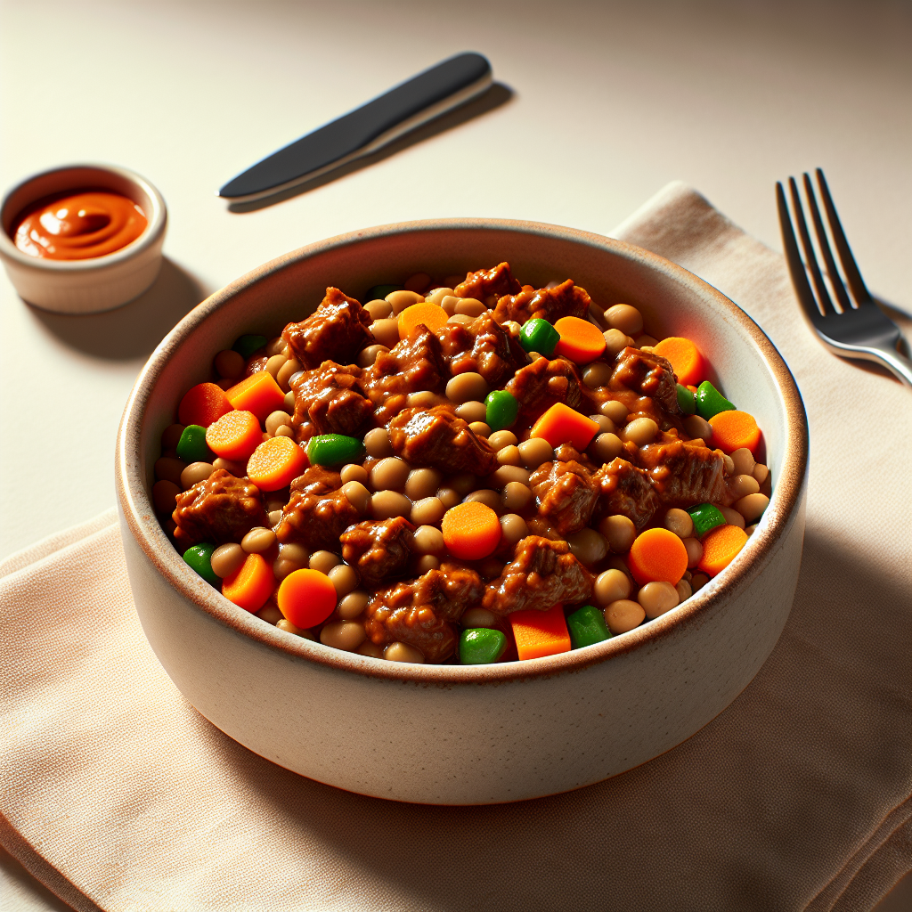 Beef Lentil Veggie Skillet