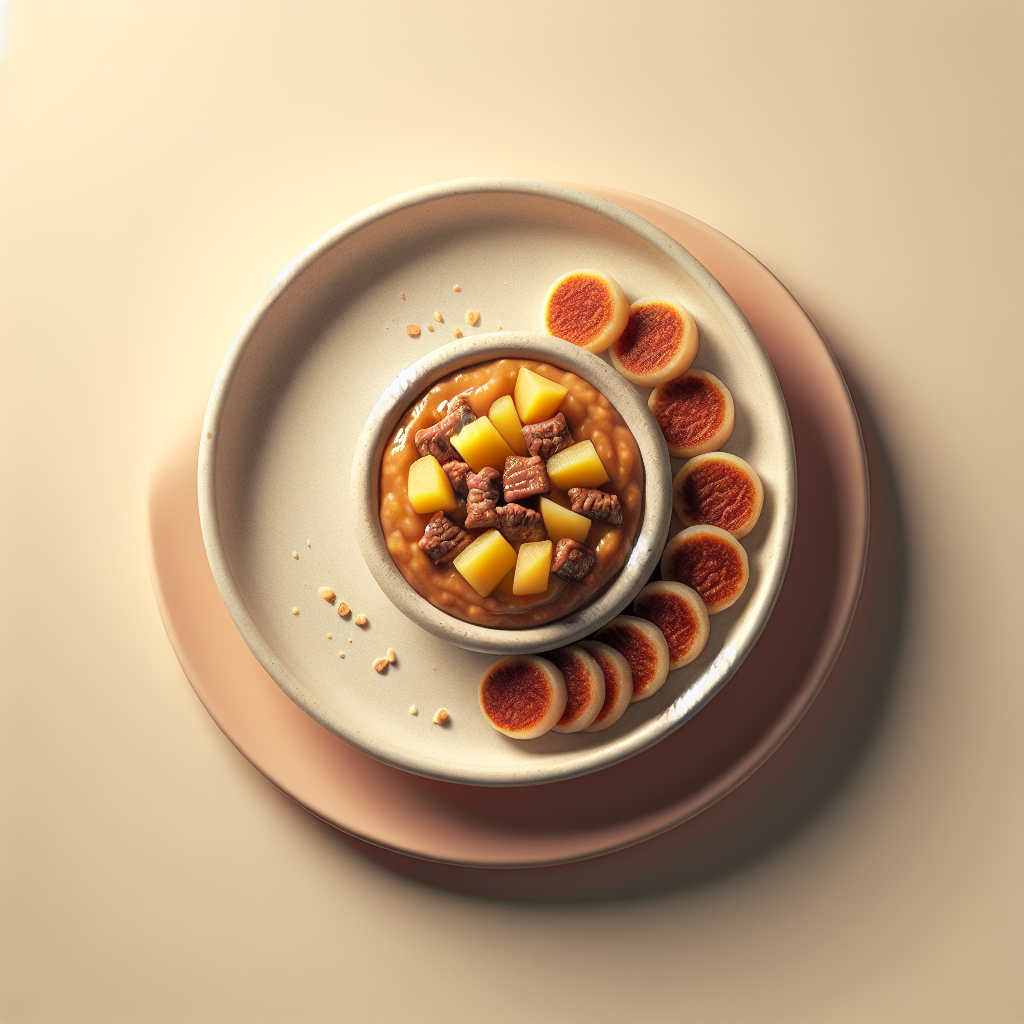 Beef Oat Potato Purée