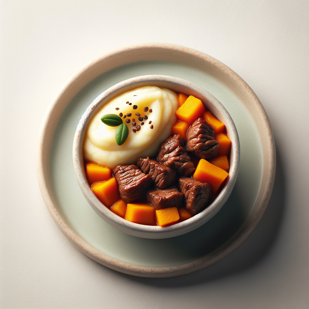 Beef Pumpkin Potato Mash