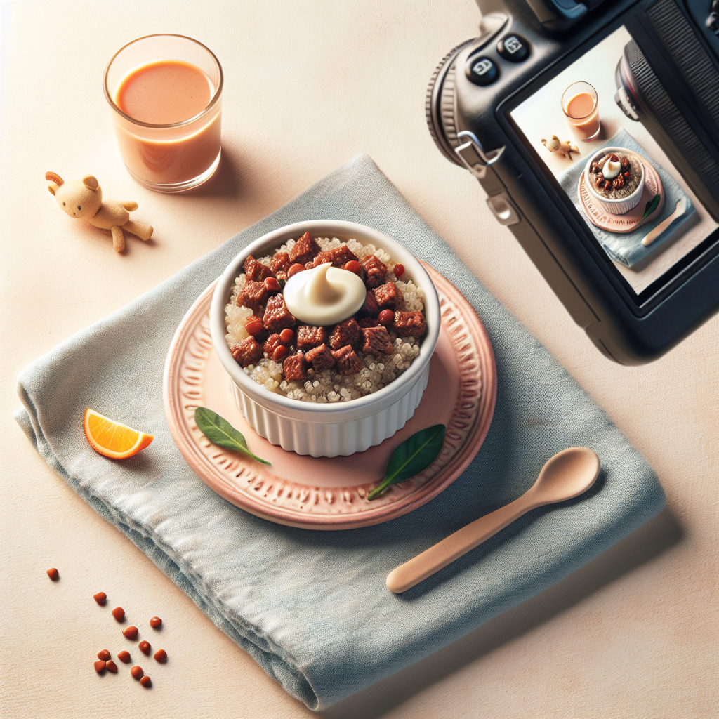 Beef Quinoa Lentil Mash