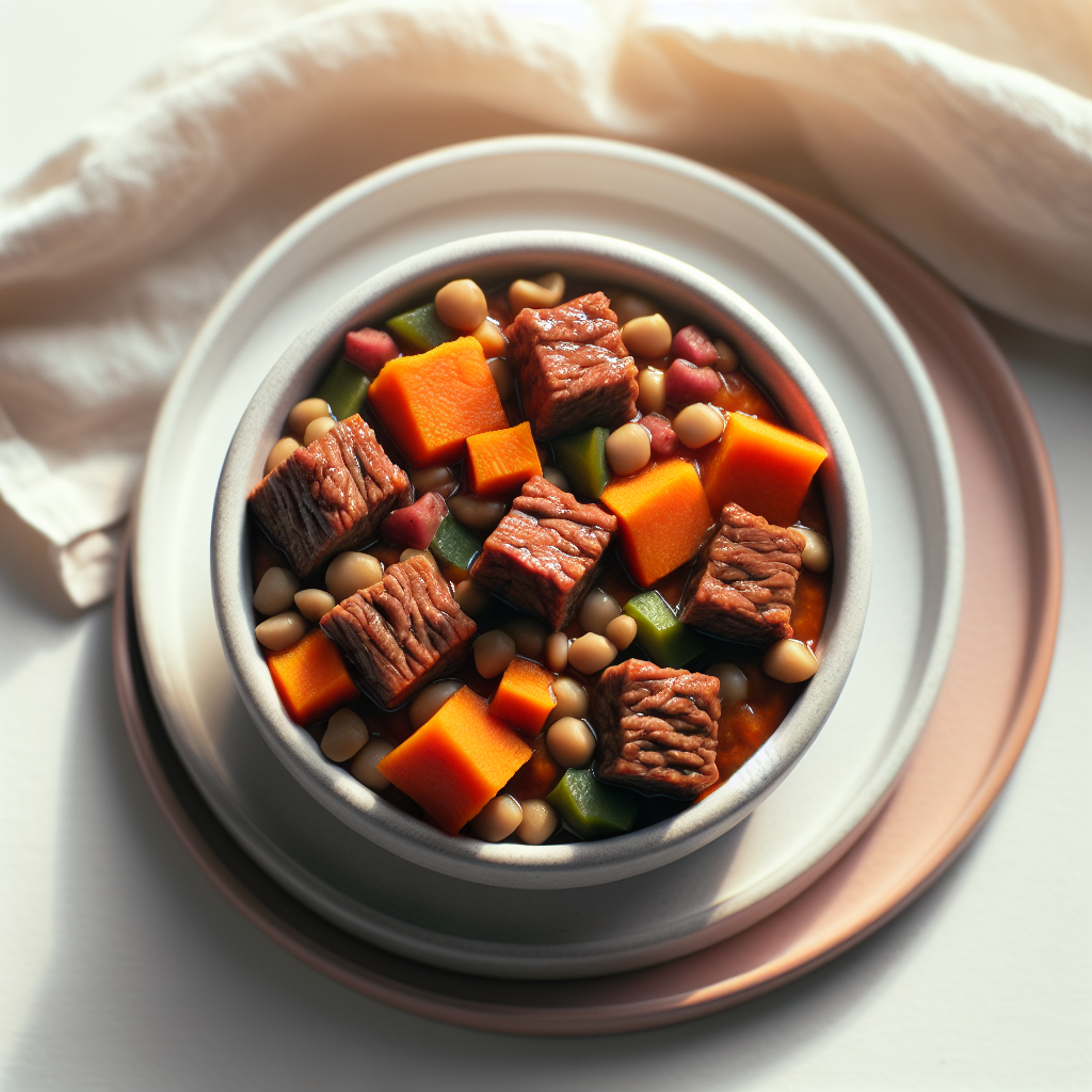 Beef Sweet Potato Lentil Veggie Cubes