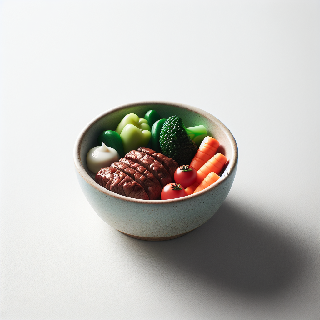 Beef Veggie Balanced Plate