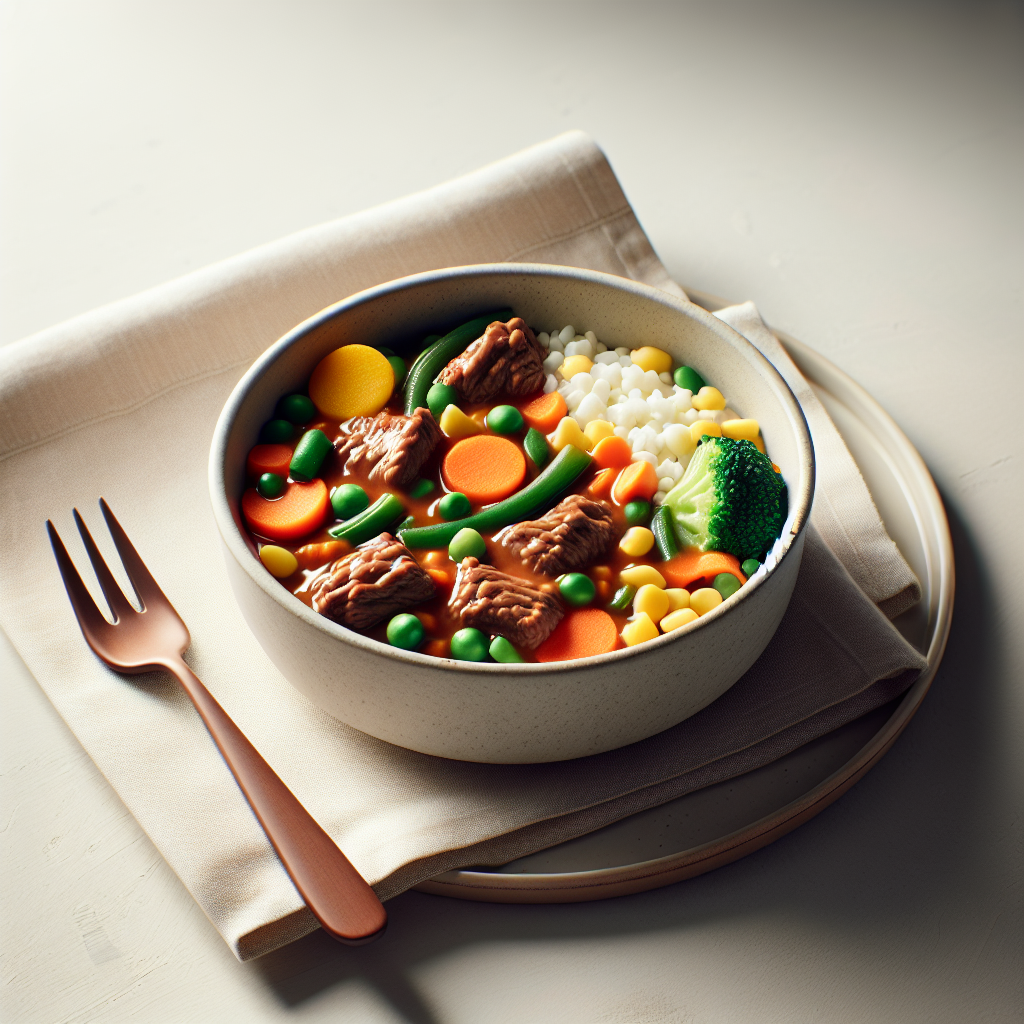 Beef Veggie Comfort Bowl