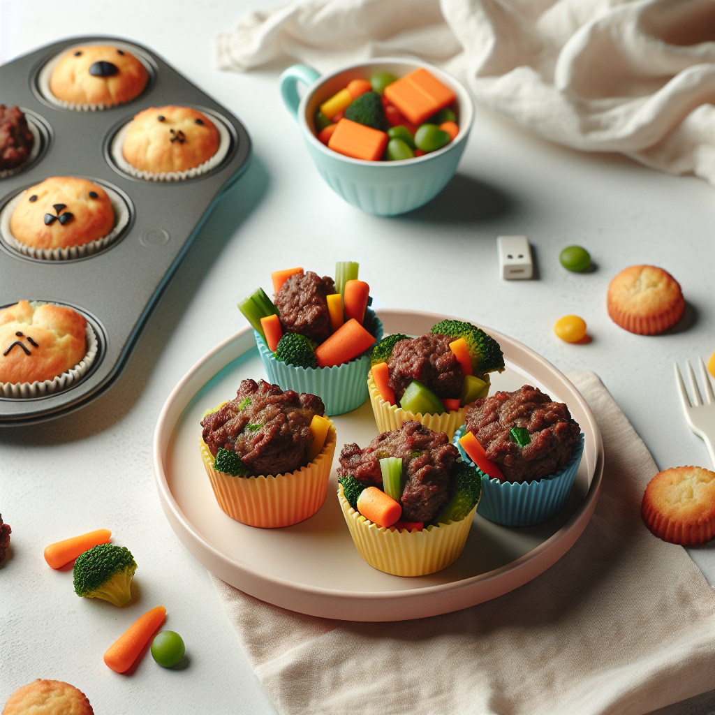 Beef Veggie Muffins