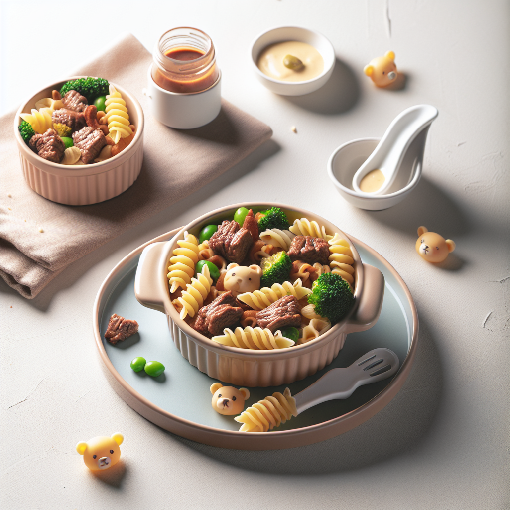 Beef Veggie Pasta Bites