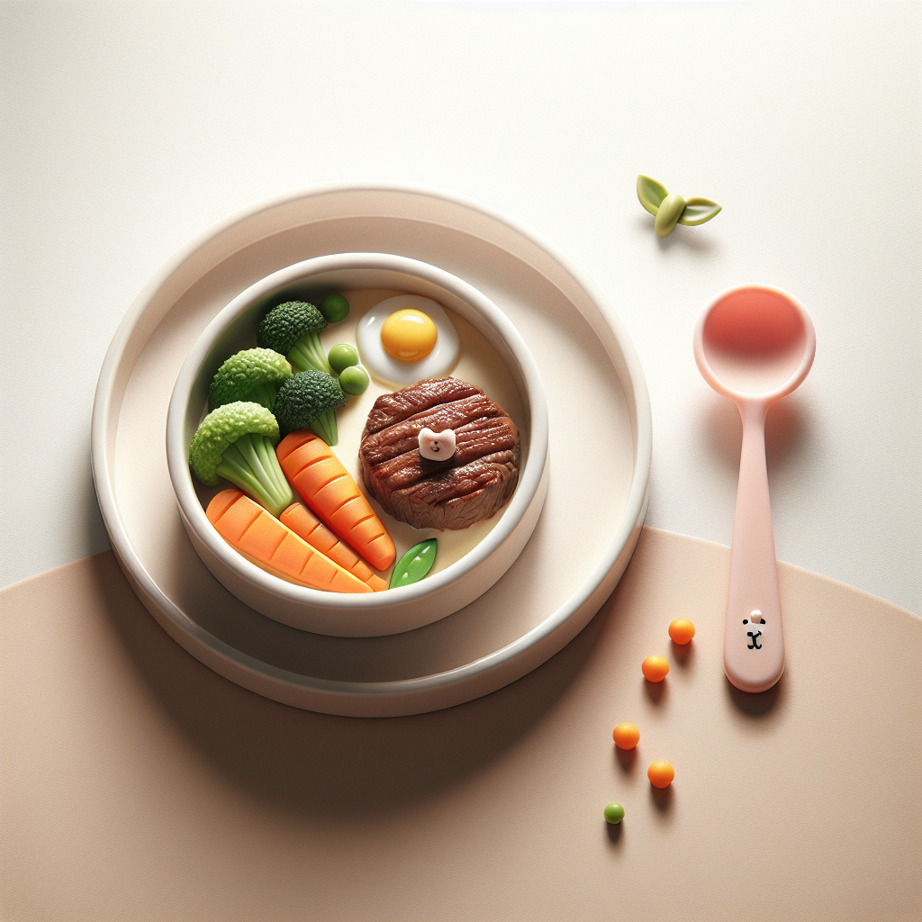 Beef Veggie Simple Plate