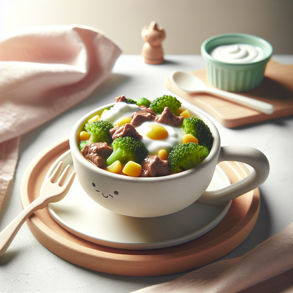 Beef Yogurt Broccoli Stew