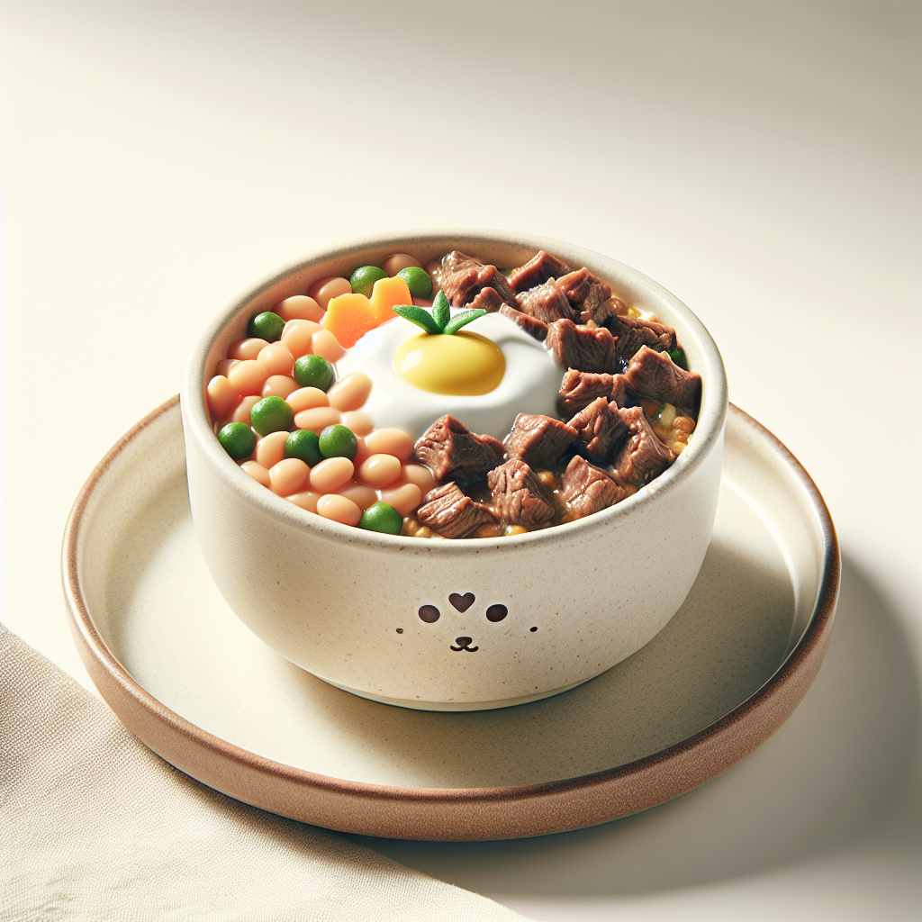 Beef Yogurt Lentil Bowl