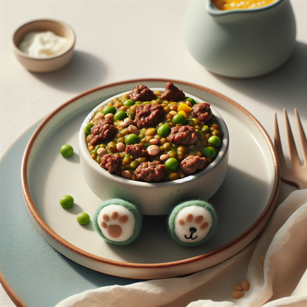 Beef Zucchini Lentil Mash