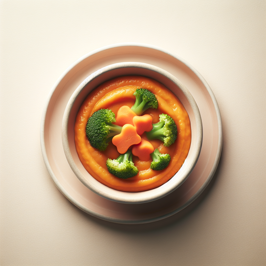 Broccoli Carrot Purée