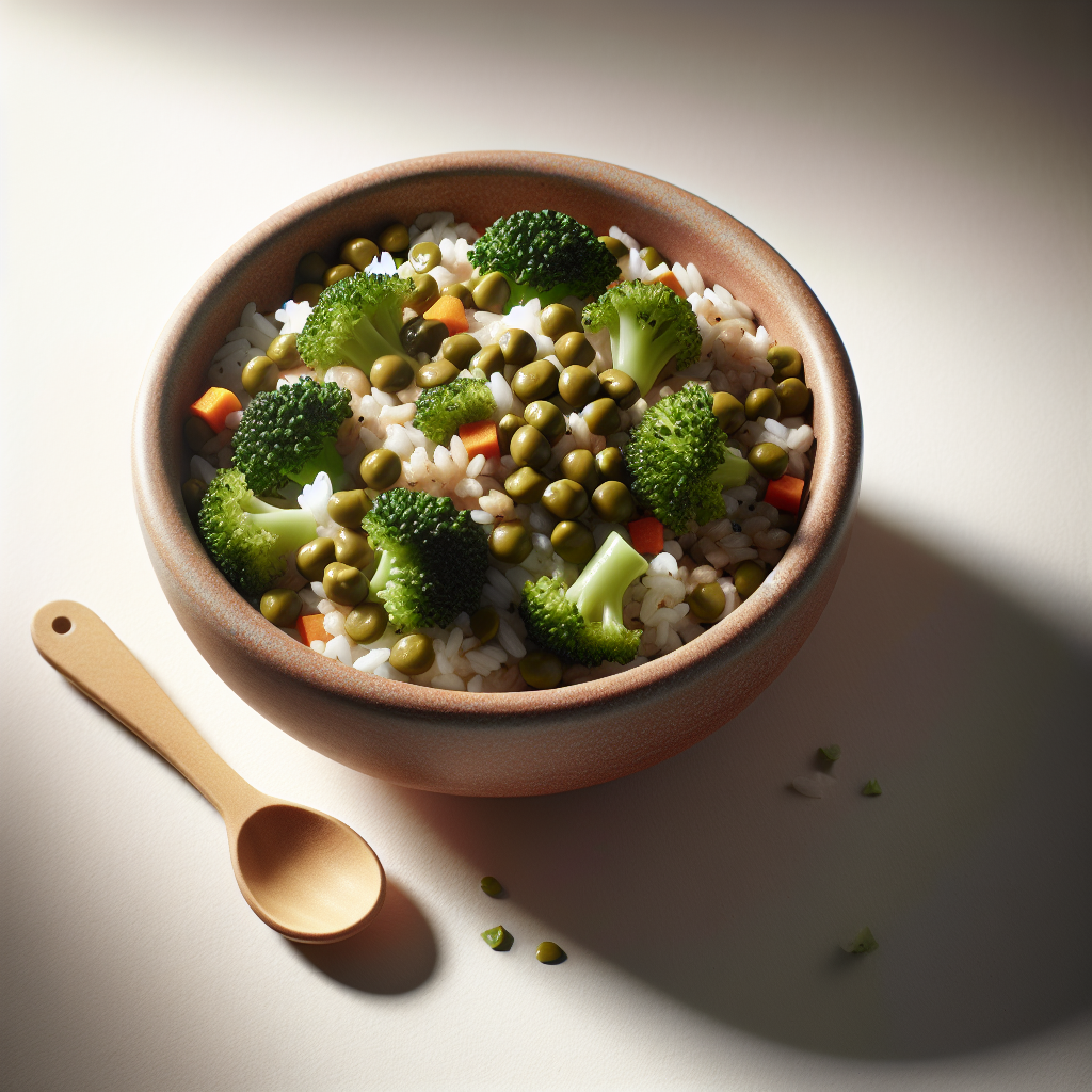 Broccoli Lentil Veggie Rice