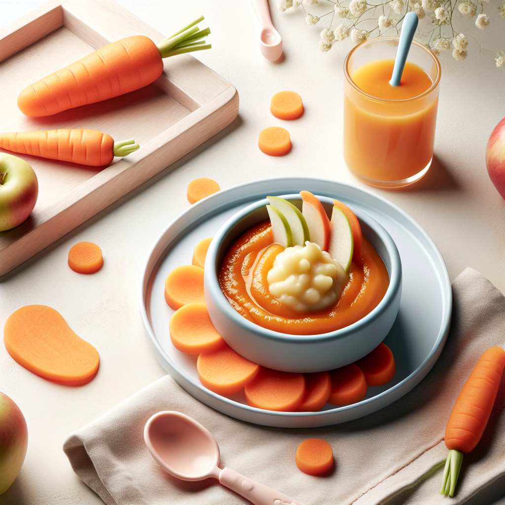 Carrot Apple Purée
