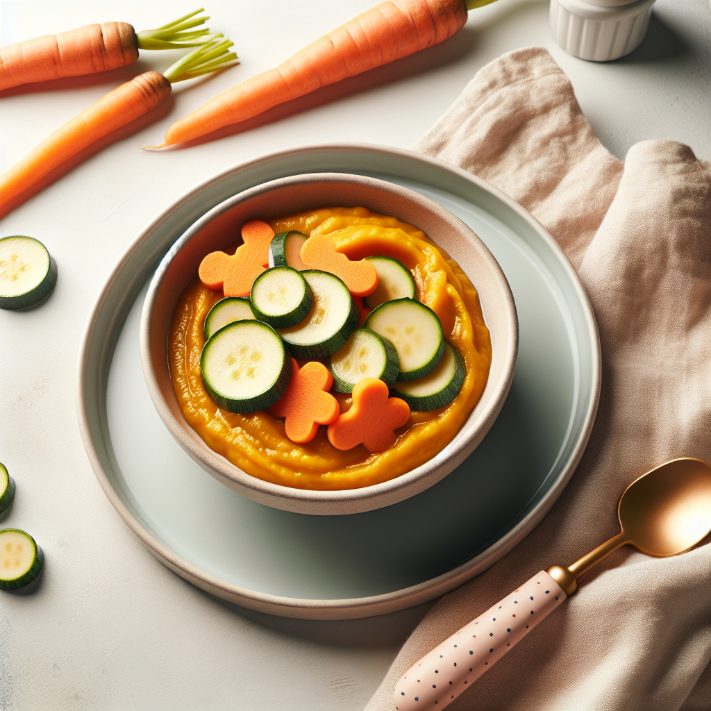 Carrot Zucchini Purée