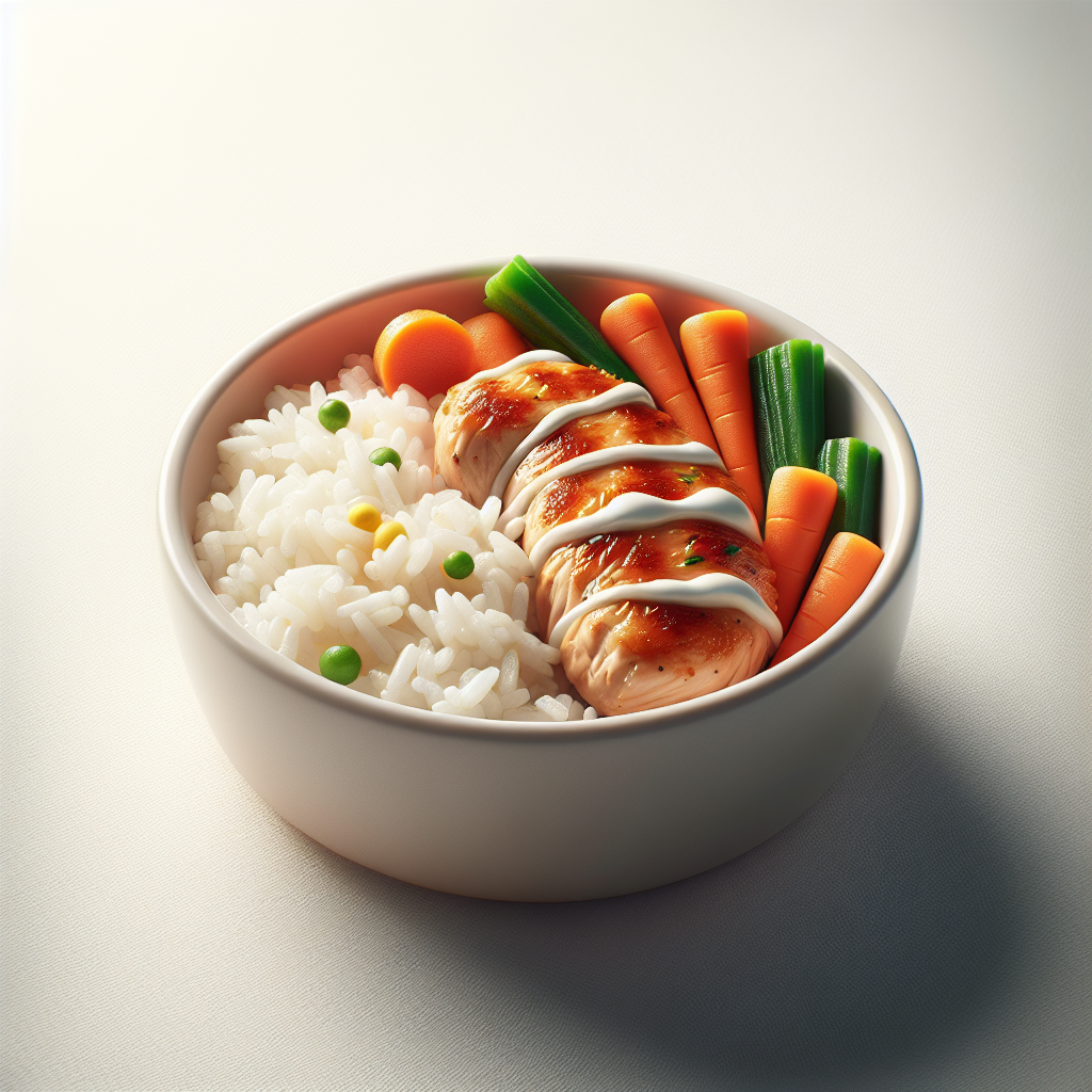 Chicken Carrot Veggie Rice