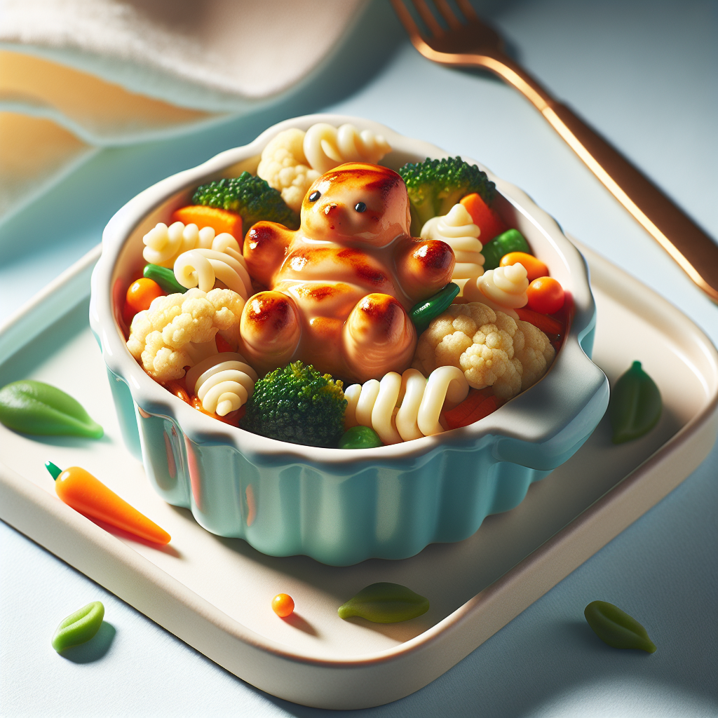 Chicken Cauliflower Veggie Spirals