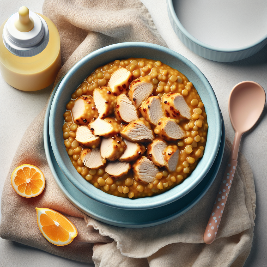 Chicken Lentil Purée