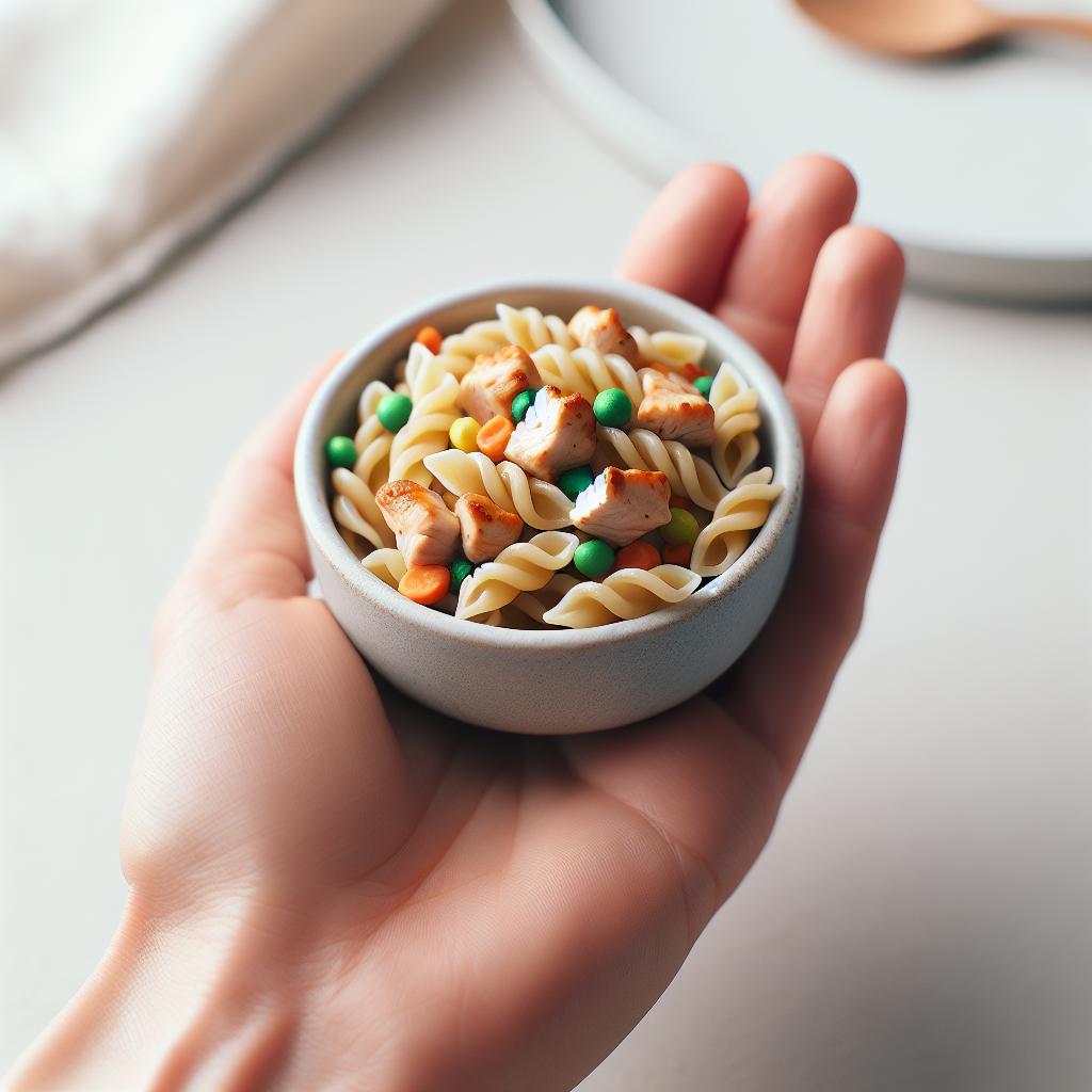 Chicken Lentil Veggie Pasta