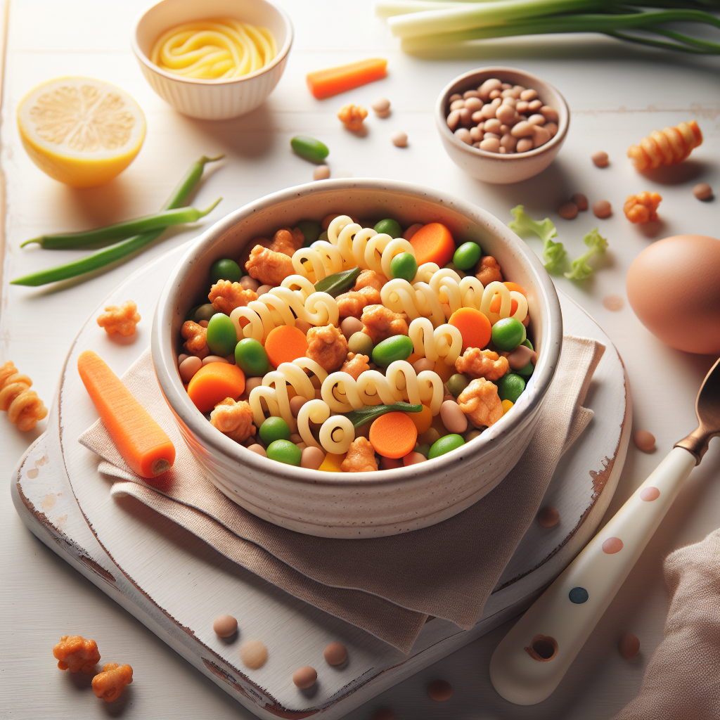 Chicken Lentil Veggie Spirals