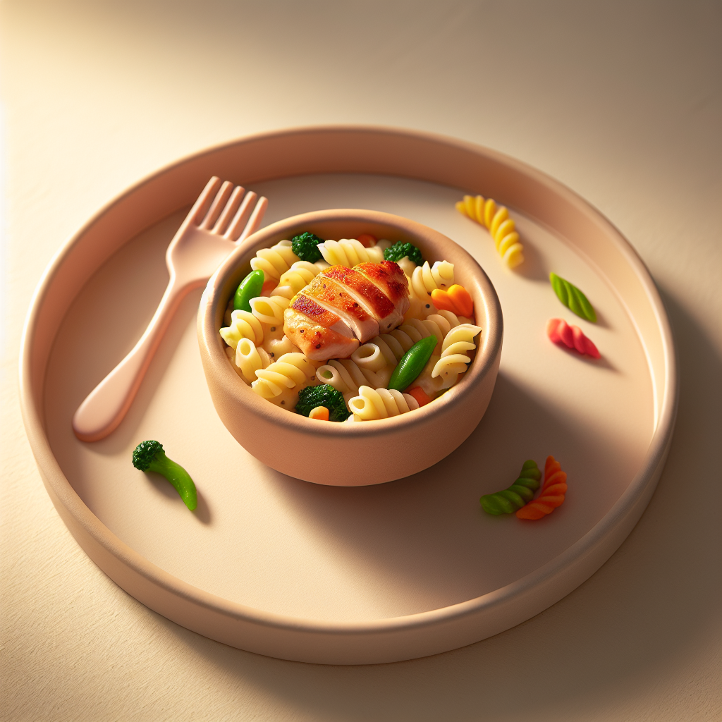 Chicken Pasta Vegetable Mash