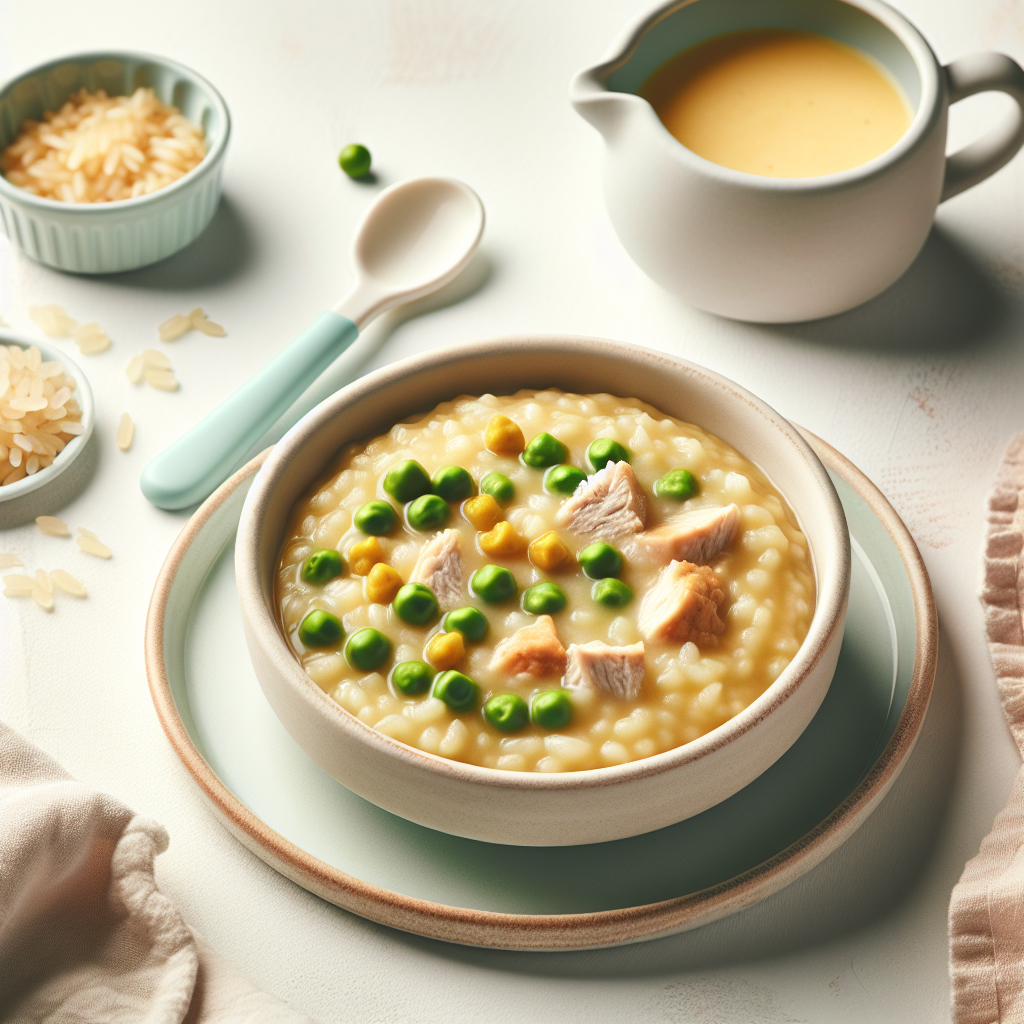 Chicken Pea Rice Purée