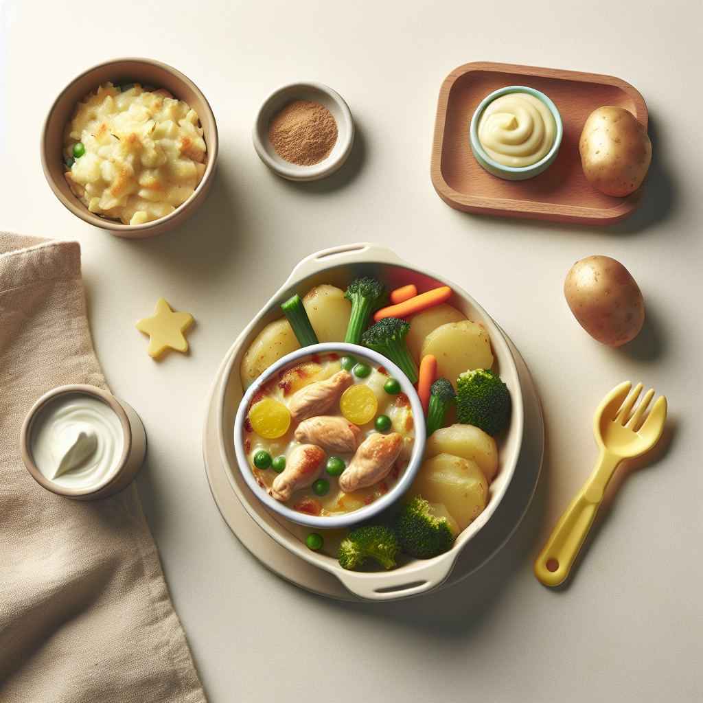 Chicken Potato Veggie Casserole