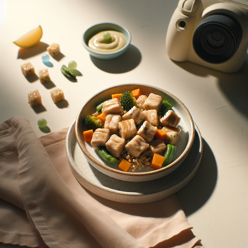 Chicken Quinoa Veggie Cubes