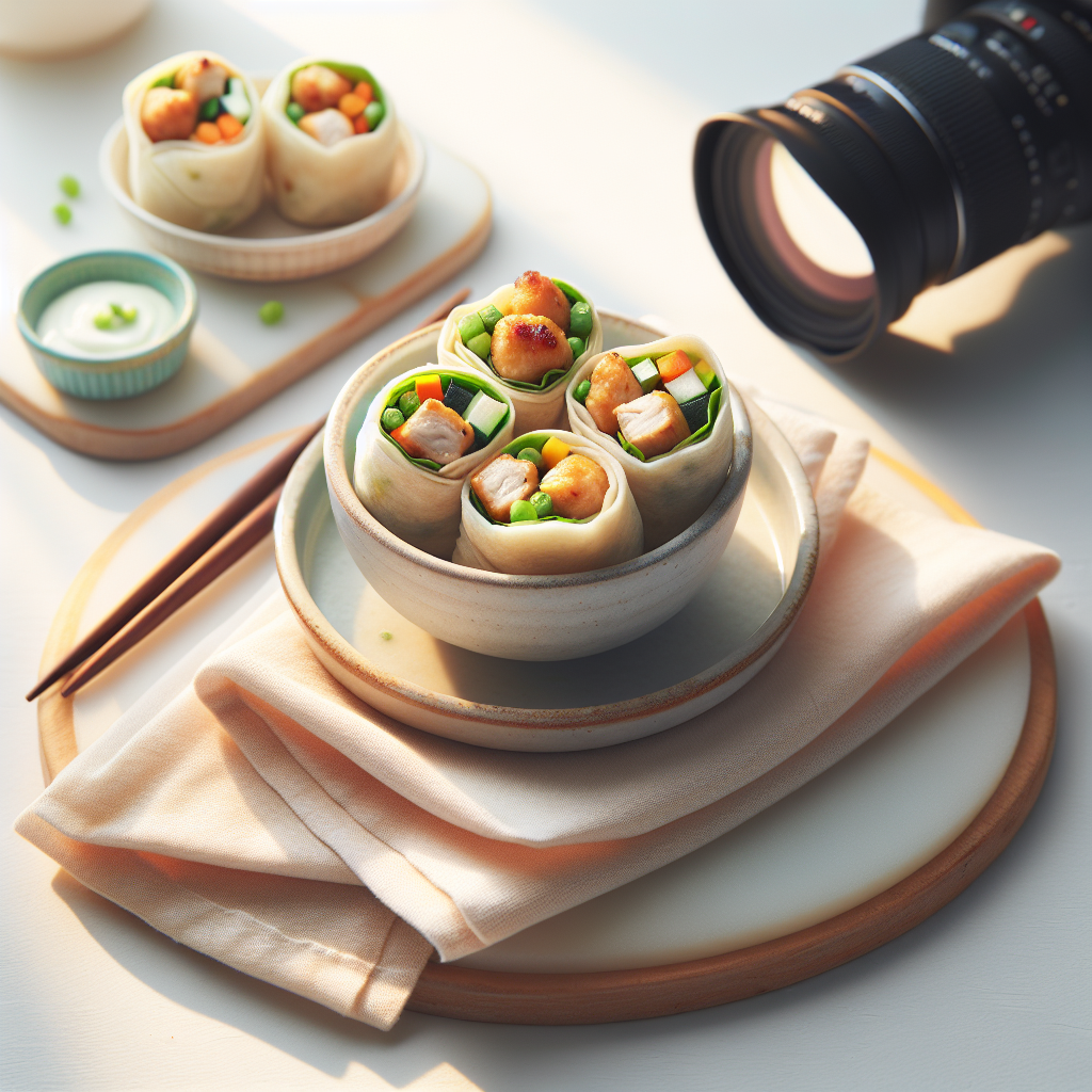 Chicken Soft Veggie Wrap Bites