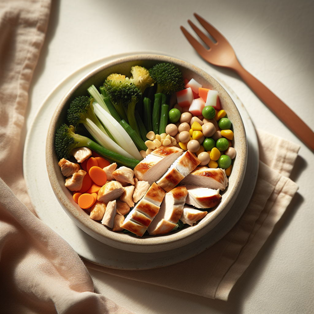Chicken Veggie Balanced Bowl