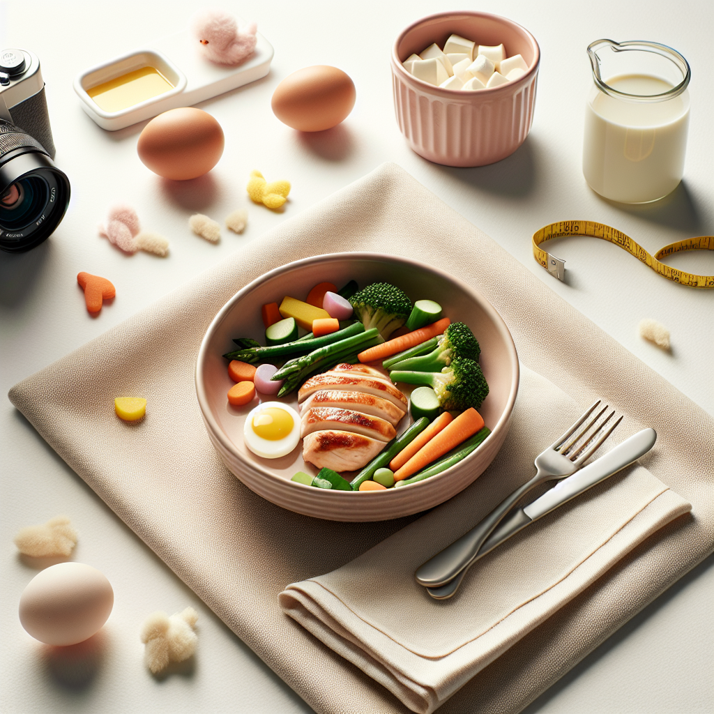 Chicken Veggie Balanced Plate